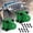 DarkGreen, variant on AMBULL 2 Pack D-Ring Shackles Mount Bracket with Backer Plate, D Ring Shackle Bracket, 5 TON Bolt On Clevis Mount Bumper Shackle Bracket, for Truck, Tractors, ATV, UTV, Pickup Trucks, Red