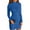 Blue, variant on Black Dresses for Women Long Sleeve Mockneck Ribbed Dress Plain Fashion Thermal Slim Fit Dress Party Casual Winter Womens Clothes, Black S