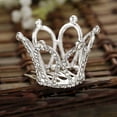 thumbnail image 4 of Crown Cake Topper Crystal Tiara Vintage Wedding Cake for Baby Photo Studio, 4 of 19