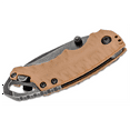 thumbnail image 2 of Kershaw Shuffle II, Tan Multifunction Folding Pocket Knife, Tanto Blade, 2 of 4