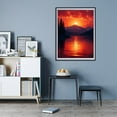thumbnail image 7 of Diamond Art Kit for Adults, Sunset Over Mountain Lake Diamond Painting for Adults Beginners, DIY Diamond Art Painting Kits, 5D Diamond Painting Crafts for Home Decor 12x16 Frameless, 7 of 7