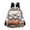 Lovely Ghosts Sit on Pumpkins, variant on JIALIOU Mini Backpack Purse for Women Quilted Casual Daypack Small Travel Shoulder Bag, Lovely Ghosts Sit on Pumpkins