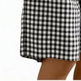 thumbnail image 4 of TaTaai Women Summer Solid Color Knee Length Shorts Casual Loose Fit Elastic Waist Shorts Lightweight Breathable Soft Fabric Machine Washable No Fading Daily Outdoor Street Wear Gift, 4 of 4