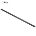 thumbnail image 3 of Uxcell 3Pcs Carbon Fiber Tubes 8 x 10 x 330mm Glossy Surface Rod 3K Roll Wrapped Round Tubing for RC Airplane, 3 of 4