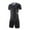 Black, variant on ZACPNCV Kids Soccer Jerseys for Boys Girls Training Outfit Uniform Athletic Shirts Sportswear Kit Black 14-16 Years