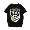 thumbnail image 3 of Men T Shirt for Big & Tall Man Graphic Short Sleeve Plus Size Oversized Tee Tshirts 3XLT T0 5D4Z 005, 3 of 9