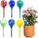 thumbnail image 1 of 6 globos de riego de vidrio, bombillas de riego de plantas de colores, automáticos, 1 of 5