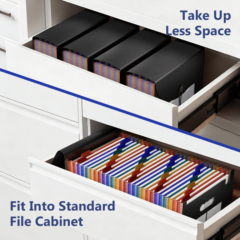 Accordion File Organizer 25 Pockets photo 7