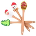 thumbnail image 1 of Here's a well structured product description for your **4pcs Christmas Silicone Cake Scrapers with Handle**:\n\n \n\n🎄 **4pcs Christmas Silicone Cake, 1 of 5