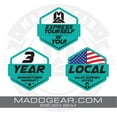thumbnail image 4 of Madd Gear 32" Cruiser Skateboard - Bay Dive - 62mm Wheels with ABEC 7 Bearings, 4 of 10