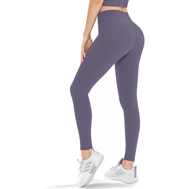 Leggins Deportivos para Mujer, Leggings Ejercicio de Yoga, Cintura Alta con Control de Barriga