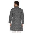 thumbnail image 4 of Atasi Indian Designer Kurta For Mens Casual Traditional Printed Ethnic Long Shirt Kurta, 4 of 7