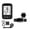 Set 4, variant on GPS Bike Computer Waterproof Bicycle Speedometer Bluetooth Wireless Cyclecomputer Odometer Cycling Cadence Sensor