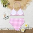 thumbnail image 5 of LUOGENLI Girls Swimsuits Size 10-12 Two Piece Girls Bikini Swimsuits with Shorts Kid 3 Piece Bikini Sets Sport Bathing Suits Girls Swimsuit Size 7-8 Girls Swimsuit Size 10 Tankini 11-12 Years, 5 of 7