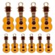 thumbnail image 1 of 10Pcs Metal Mini Guitar Charms Guitar Pendants Jewelry Charms DIY Jewelry Supplies, 1 of 3