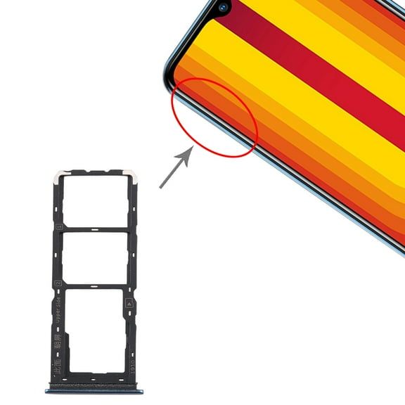 For vivo Y3 SIM Card Tray   SIM Card Tray   Micro SD Card Tray