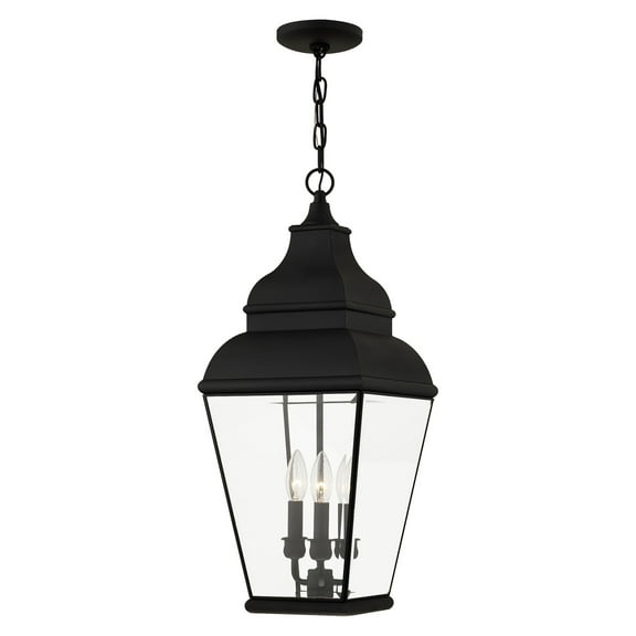 Livex Lighting Exeter 3 Light Outdoor Chain Lantern
