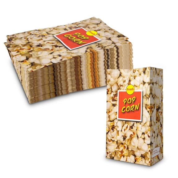 MT Products Paper Popcorn Bags for Party - 2.5 oz Popcorn Holder - Pack of 1600