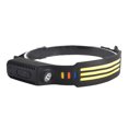 thumbnail image 5 of Linterna frontal LED COB XPE con sensor de movimiento, recargable por USB (3 COB)., 5 of 5