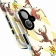thumbnail image 2 of Nostalgic Curious Monkey Phone Case, Cute Monkey Banana Pattern Art Cover, Wholesome Design for iPhone 17 16 15 14 13 12 11 Pro Plus Mini, 2 of 6