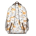 thumbnail image 3 of Cute Akita Dog Beagle Bulldog Rottweiler Dachshund Backpack for School,Cute School Bag,Schoolbag with Adjustable Shoulder Straps & Padded Back,16.9 Inch, 3 of 5