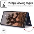 thumbnail image 3 of SOATUTO For Samsung S22 Ultra 5G 6.8 inch Case Wallet Case with Card Holder PU Leather Card Slots Case Double Magnetic Clasp Durable Shockproof Cover For Samsung Galaxy S22 Ultra 5G 6.8" - Blue, 3 of 9