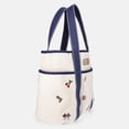 thumbnail image 5 of Women's Americana Cut Out Tote Bag,Red Bandana Print Shoulder Tote Bag with Multiple Pockets,Large Capacity Casual Handbag for Daily Use, 5 of 7