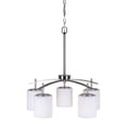 thumbnail image 3 of Forte Lighting 2635-05-55 5 Light 22.25" Wide Chandelier - Nickel, 3 of 4