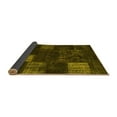 thumbnail image 2 of Ahgly Company Indoor Square Persian Yellow Traditional Area Rugs, 6' Square, 2 of 4