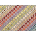 thumbnail image 1 of Ahgly Company Machine Washable Indoor Rectangle Contemporary Rust Pink Area Rugs, 5' x 8', 1 of 7