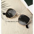 thumbnail image 6 of Polarized Sunglasses for Women and Men, Retro Hexagon Style Glasses with UV Protection Trendy Metal Frame, 6 of 7