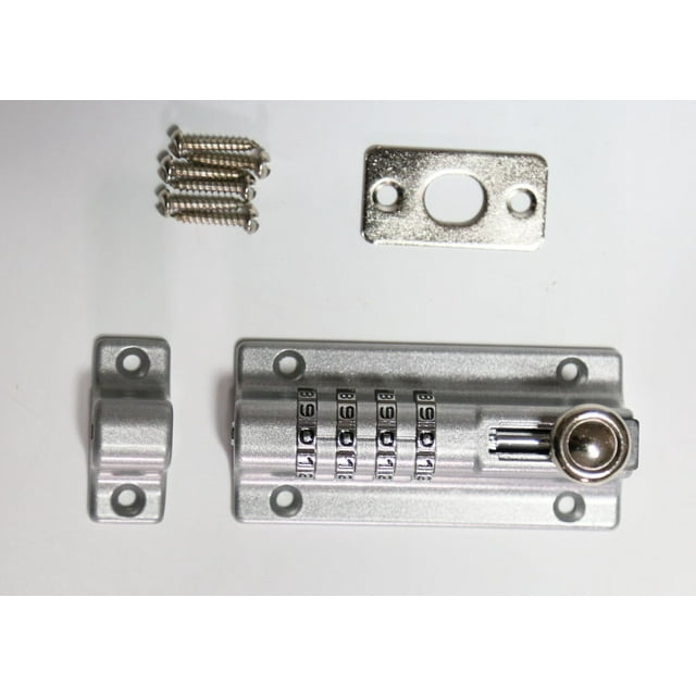 Cerradura de perno con contraseña, cerradura de puerta grande, cerradura de puerta exterior, hebilla de puerta de madera, cerradura de contraseña antirrobo de seguridad