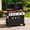 5-Burner-Grill and Griddle Combo, variant on Clouddwell 4 Burner Gas Propane Grill, with 4 Casters, Side Table, and Thermometer, Patio Garden Bbq Grill Perfect for Camping, Black