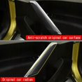 thumbnail image 4 of 2Pcs Carbon Fiber Car Inner Door Handle Trim Pull Grab Panel Handle, 4 of 5