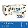 thumbnail image 3 of Chobani Non-Fat Greek Yogurt, Cookies and Cream 4PK Cup, 3 of 10