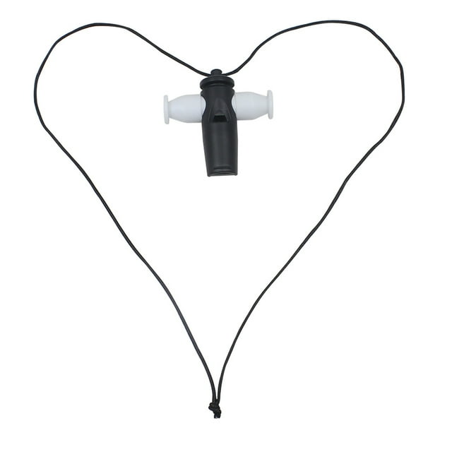 Miangastore 1 Pc Samba Post For Whistle For Dance Accompaniment Whistle Forkids Creative Abs Plastic White