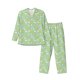 thumbnail image 1 of Balery Easter with eggs and flowers Pijama para Hombre de Dos Piezas con Manga Larga, Conjunto de Dormir y Descanso Suave con Bolsillos-Medium, 1 of 3