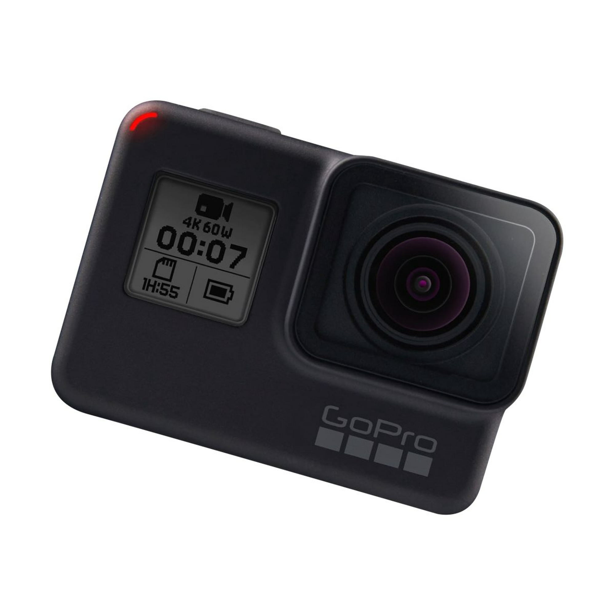 GoPro HERO7 Black - Action camera - 4K / 60 fps - 12.0 MP - Wi-Fi,  Bluetooth - underwater up to 30ft