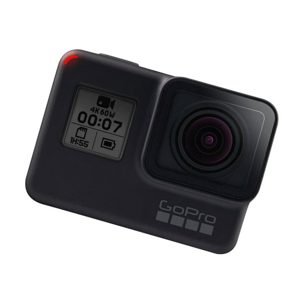 カメラ ビデオカメラ GoPro HERO7 Black - Action camera - 4K / 60 fps - 12.0 MP - Wi-Fi,  Bluetooth - underwater up to 30ft