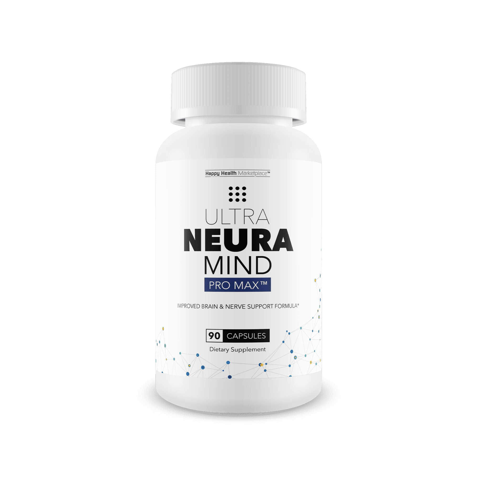 Ultra Neura Mind Pro Max - Extra Strength Brain Booster & Memory Supplement - Our Best Mind Booster Supplement For Clear Memories & Focus - Neuro Mind Pro Supplement - Neuromind Pro Brain Supplement