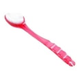 thumbnail image 1 of Liquidation! Poils Doux Corps Long Manche pour Douche Brosse Exfoliante Produits de Salle de Bain, Rouge, 1 of 9