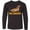 AB-Black, variant on Inktastic Halloweenie Cute Dachshund in Hot Dog Costume Long Sleeve Youth T-Shirt