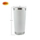 thumbnail image 3 of Termo de 20oz, vaso térmico de acero inoxidable para frío y calor con tapa antiderrame., 3 of 5