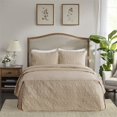 thumbnail image 4 of Madison Park Couvre-Lit Traditionnel 100 pour Cent Polyester en Brun, 4 of 15