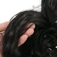 thumbnail image 5 of 8pcs 24" 61cm Black 4 Clips in Hair Extensions Full Head Long Curly Synthetic Women Hair Wigs, 5 of 7