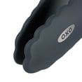 thumbnail image 2 of Pinzas OXO Good Grips con cabezales de silicona de 23 cm, color negro, 2 of 8