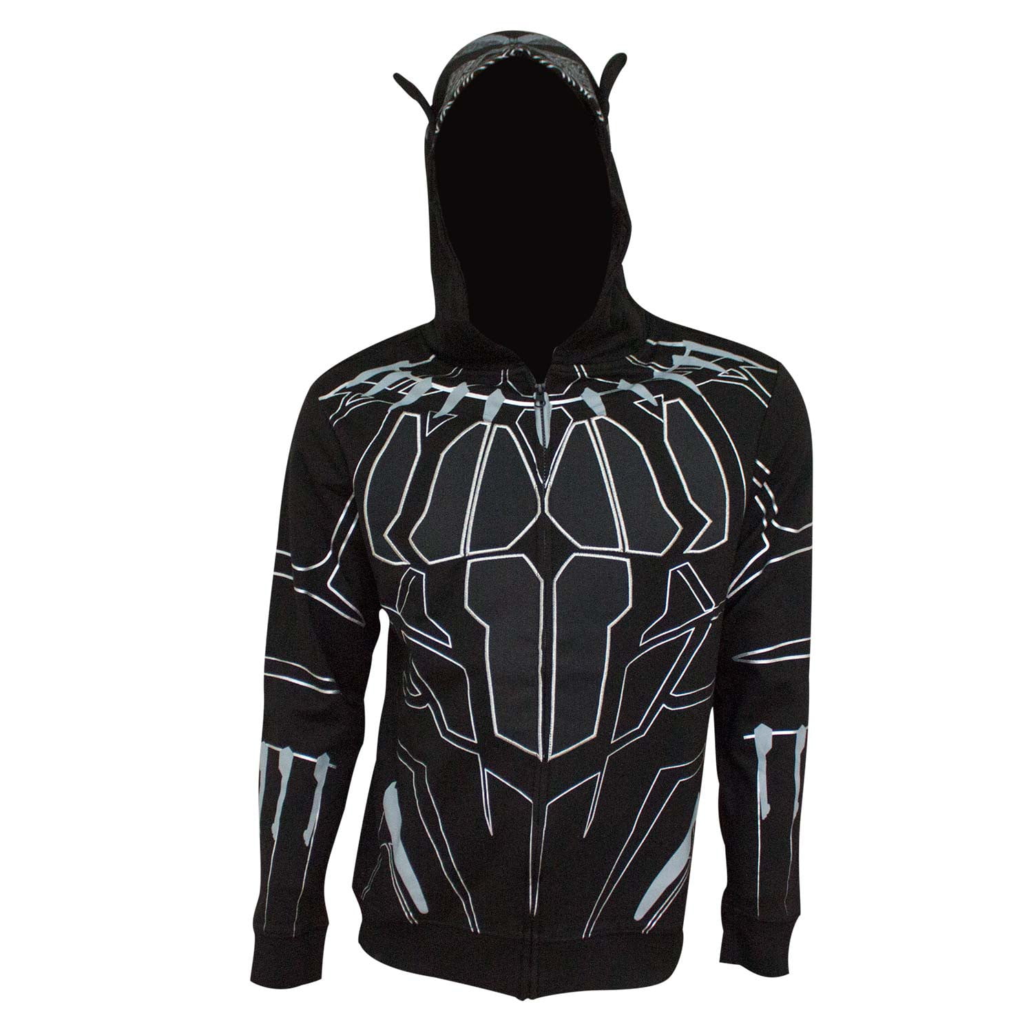 Black Panther Movie Men's Halloween Costume Hoodie-Medium - Walmart.com