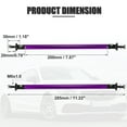 thumbnail image 3 of Unique Bargains 2pcs 200mm 7.87' Car Splitter Support Rods Adjustable Front Rear Bumper Lip Splitter Strut Rod Tie Support Bars Black, 3 of 7