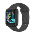thumbnail image 1 of YSTINNG 1.4inch Smart Watch 150mAh Step Counter Alarm Incoming Message Alert Sports Mode Waterproof Fitness Watch for IOS 9.0 for Android 5.0 Smartphone B311-2706, 1 of 8