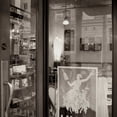 thumbnail image 2 of Blaustein, Alan 12x12 Black Ornate Wood Framed with Double Matting Museum Art Print Titled - La Colombre Cafe - 2, 2 of 4